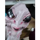 Alien, UFO, földönkívüli gumi maszk, álarc - ÚJ