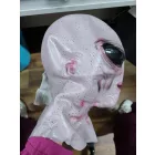 Alien, UFO, földönkívüli gumi maszk, álarc - ÚJ