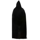 90 cm hosszú fekete palást, köpeny, csuklyás lepel - Halloween - ÚJ