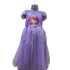 Kb 7-8 évesre (L) lila uszályos jelmezruha - Sofia Hercegnő - ÚJ