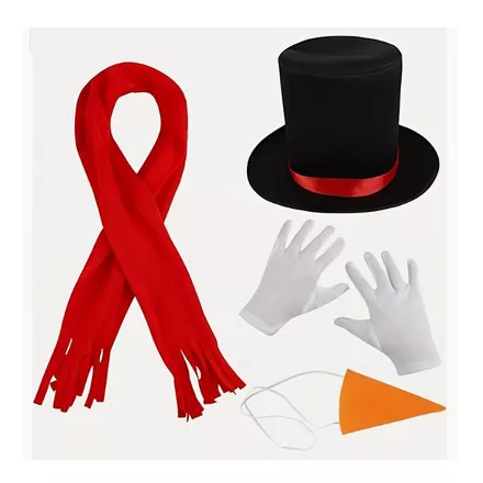 Hóember jelmezkiegészítő szett, együttes, gyerek méret - ÚJ