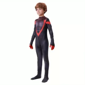 128-as fekete Pókember jelmez - Spiderman - ÚJ
