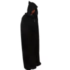 125 cm hosszú fekete palást, köpeny, csuklyás lepel - Halloween - ÚJ