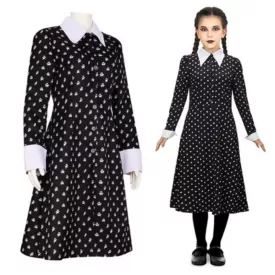 152-es Wednesday jelmez - Addams Family - ÚJ