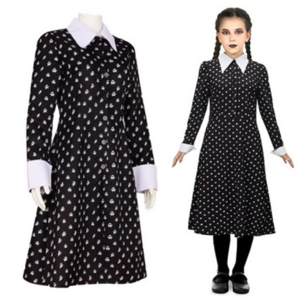 152-es Wednesday jelmez - Addams Family - ÚJ