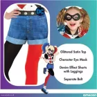 Harley Quinn jelmez 6-8 év - ÚJ