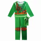 110-es zöld Ninjago jelmez, 3 részes - ÚJ