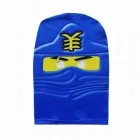 140-es kék Ninjago jelmez, 3 részes - ÚJ