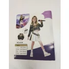 122-128-as (M) fehér szoknyás jelmezszett - K-pop - Kpop Demon Hunters - ÚJ