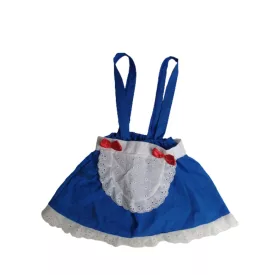 Kék kantáros lány szoknya, jelmez