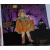 4-6 évesre kapucnis tök jelmezfelső, pelerin - Halloween - ÚJ