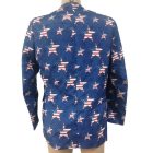 Felnőtt M méretű amerikai zászlós-csillagos jelmezkabát, zakó - Suitmeister