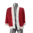 Gyerek méretű piros télapó, mikulás köpeny, palást (kb 4-6 év)