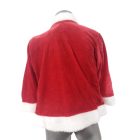 Gyerek méretű piros télapó, mikulás köpeny, palást (kb 4-6 év)