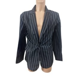   Felnőtt L méretű fekete jelmezkabát, zakó (gengszter, stb) - Smiffy's