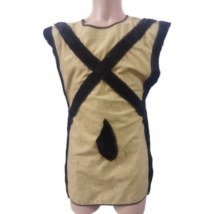 Kamasz méretű barna lovag jelmezfelső