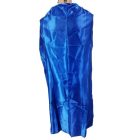 144 cm hosszú kék szatén jelmez palást