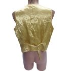 Felnőtt L méretű arany flitteres jelmezmelllény - Smiffy's