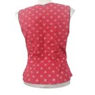 Női S-es piros bajor, osztrák dirndli, jelmezfelső - AlmSach