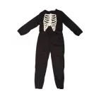 12-13 évesre csontvázas jelmezruha, halloween (minta kicsit töredezett)