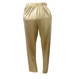   Felnőtt L-XL-es arany leggings, pl. disco jelmezhez kiegészítő