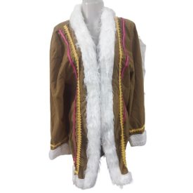 Felnőttre, nagyobb gyerekre barna jelmezköpeny, pl indián