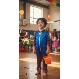   122-128-as kék jelmezoverall - Chase - Paw Patrol - Mancs őrjárat