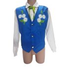 Felnőttre havasi gyopáros jelmezfelső (pl. bajor, osztrák népviselethez)