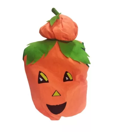 8-12 évesre filc tök jelmez sapkával - Halloween