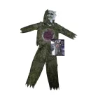 9-10 évesre zöld zombi, szörny jelmez (L) - Halloween - ÚJ
