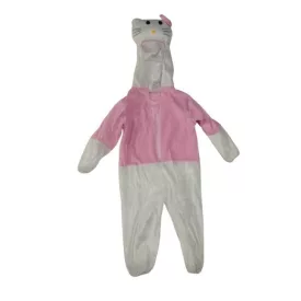   4-5 évesre fehér-rózsaszín jelmez (M) - Hello Kitty - ÚJ