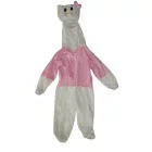 4-5 évesre fehér-rózsaszín jelmez (M) - Hello Kitty - ÚJ