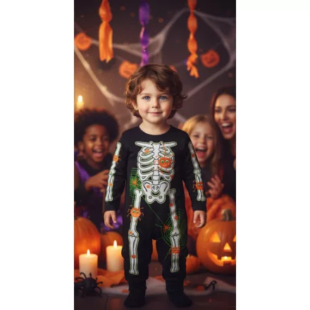 Kb 2 évesre csontvázas jelmezruha - Halloween