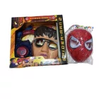 Pókember, Spiderman jelmezkiegészítő szett - 2 maszk (álarc) és egy kilövő töltényekkel - ÚJ