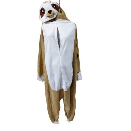 Felnőtt M-es méretű polár lajhár háziruha vagy jelmez