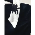 9-10 évesre pókos fekete-fehér lány jelmezruha - Halloween - ÚJ 