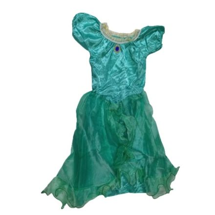 4-6 évesre zöld hercegnőruha, jelmezruha - Ariel - A kis hableány - ÚJ