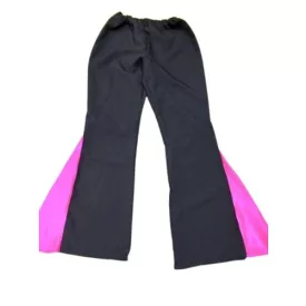 Felnőtt méretű fekete-pink jelmeznadrág 