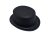 Fekete gengszter kalap, jelmezkalap, kb 56 cm-es fejre (vékony műanyag) - ÚJ