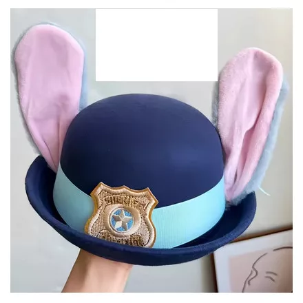 Gyerek méretű nyuszi rendőrsapka - Zootopia nyuszi, nyúl rendőr jelmezkiegészítő - Zootropolis - ÚJ