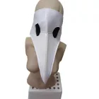 Fehér pestis doktor álarc, maszk - Halloween - ÚJ