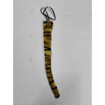 Tigris farok, jelmezkiegészítő, 30 cm hosszú - ÚJ