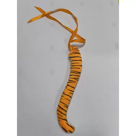 Tigris farok, jelmezkiegészítő, 27 cm hosszú - Micimackó - ÚJ