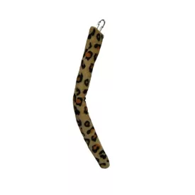   Leopárd, párduc, ocelot farok, jelmezkiegészítő, 35 cm hosszú - ÚJ