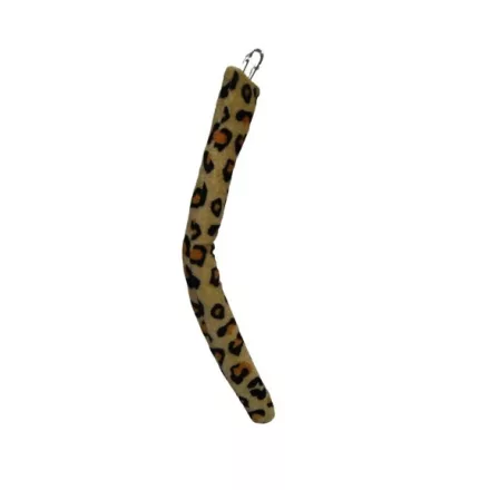 Leopárd, párduc, ocelot farok, jelmezkiegészítő, 35 cm hosszú - ÚJ