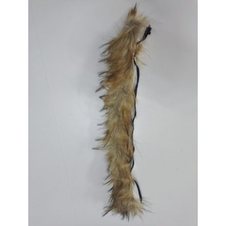 Kb 57 cm hosszú szőrmés farok, róka farok, jelmezkiegészítő - ÚJ