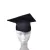 Fekete diplomaosztó, diák sapka, ballagó sapka, jelmezkiegészítő - ÚJ