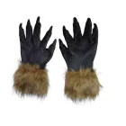 Fekete farkaskéz, vérfarkas, farkasember kéz karmokkal, jelmez kiegészítő - Halloween - ÚJ