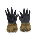 Fekete farkaskéz, vérfarkas, farkasember kéz karmokkal, jelmez kiegészítő - Halloween - ÚJ