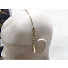   Arany babérkoszorú jellegű hajpánt, jelmezkiegészítő (vékony) - ÚJ